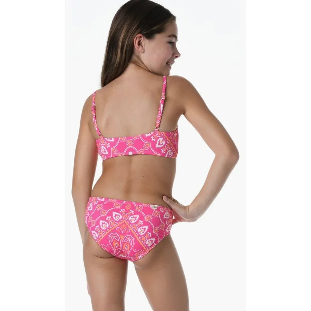 Hobie Kids' $43 Bandana Two-Piece Swimsuit NEW WITH TAGS